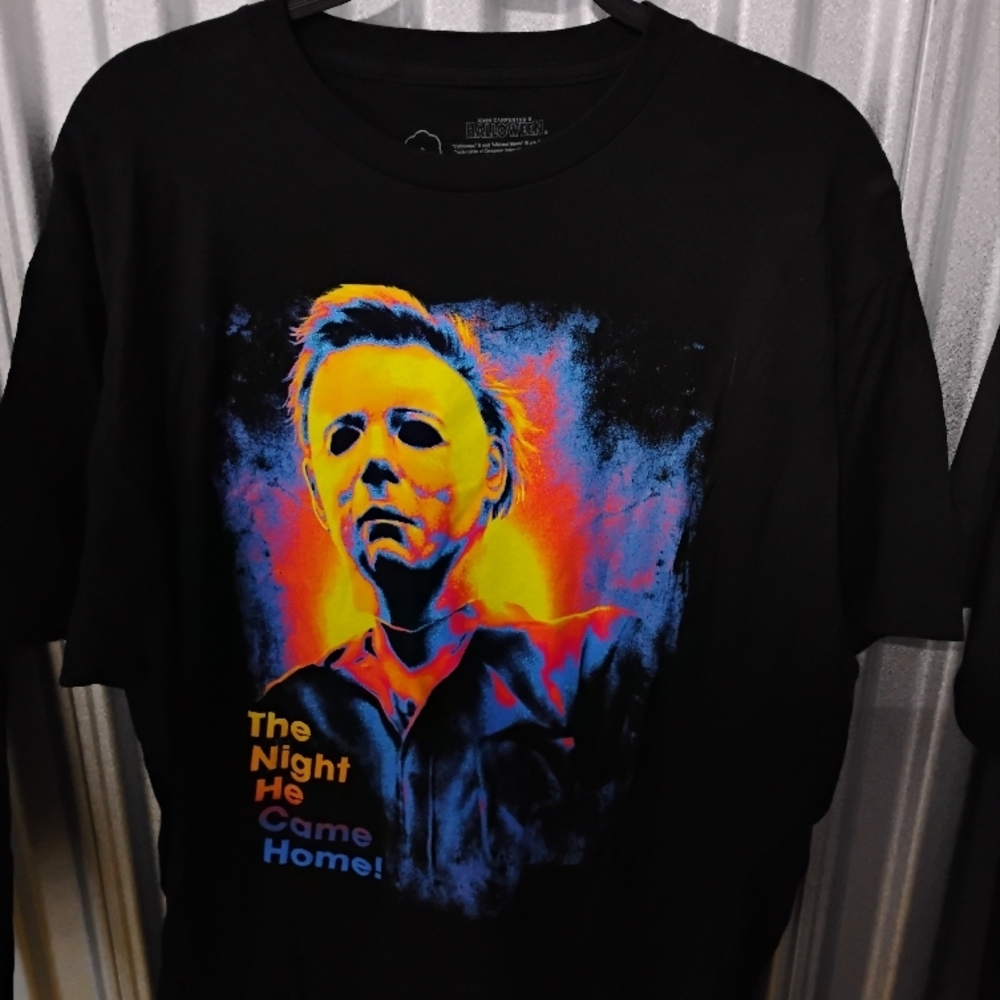 Horror Graphic Tee - Black